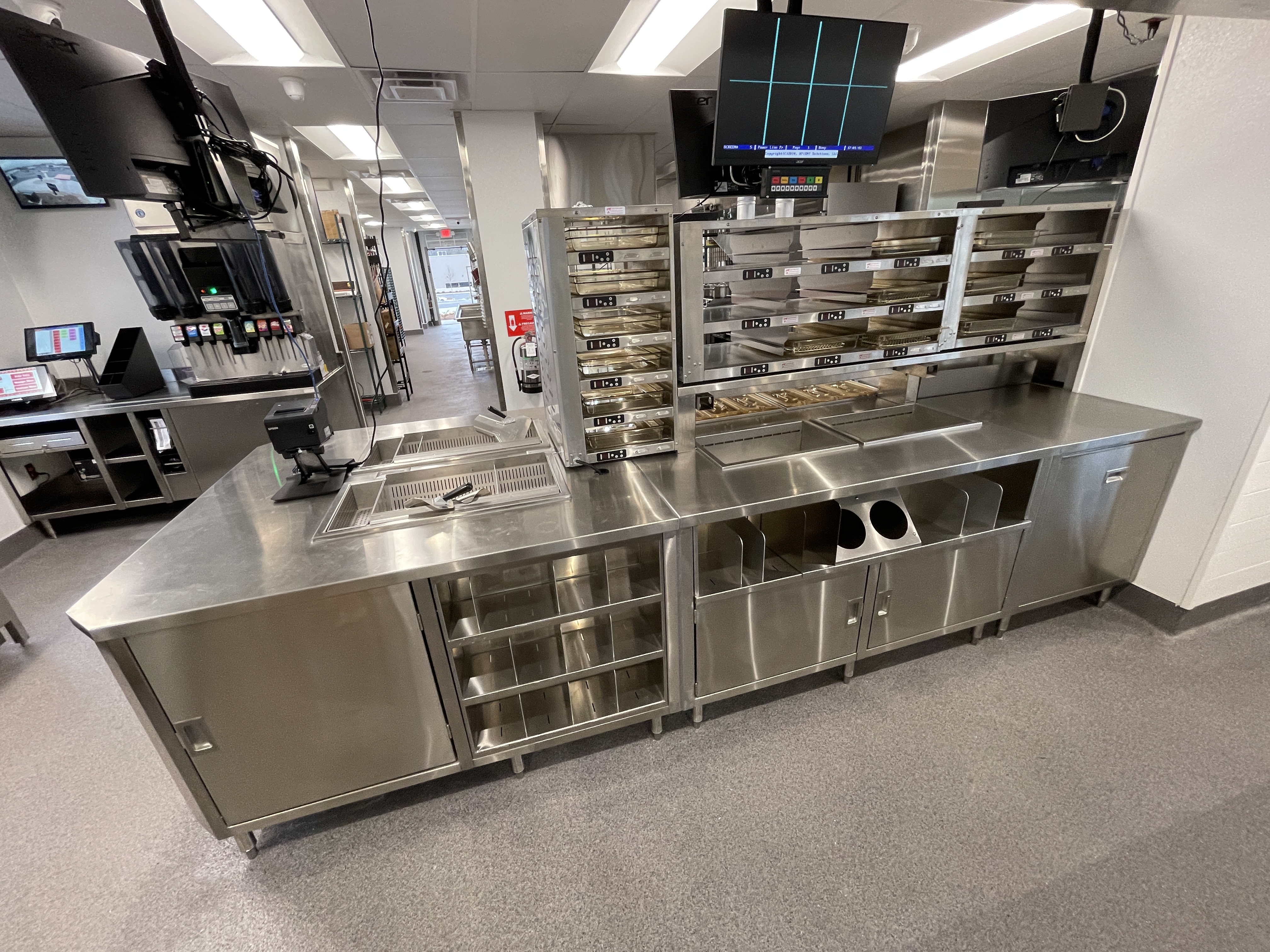 Commercial kitchen equipment installed for Bojangles restaurant opening